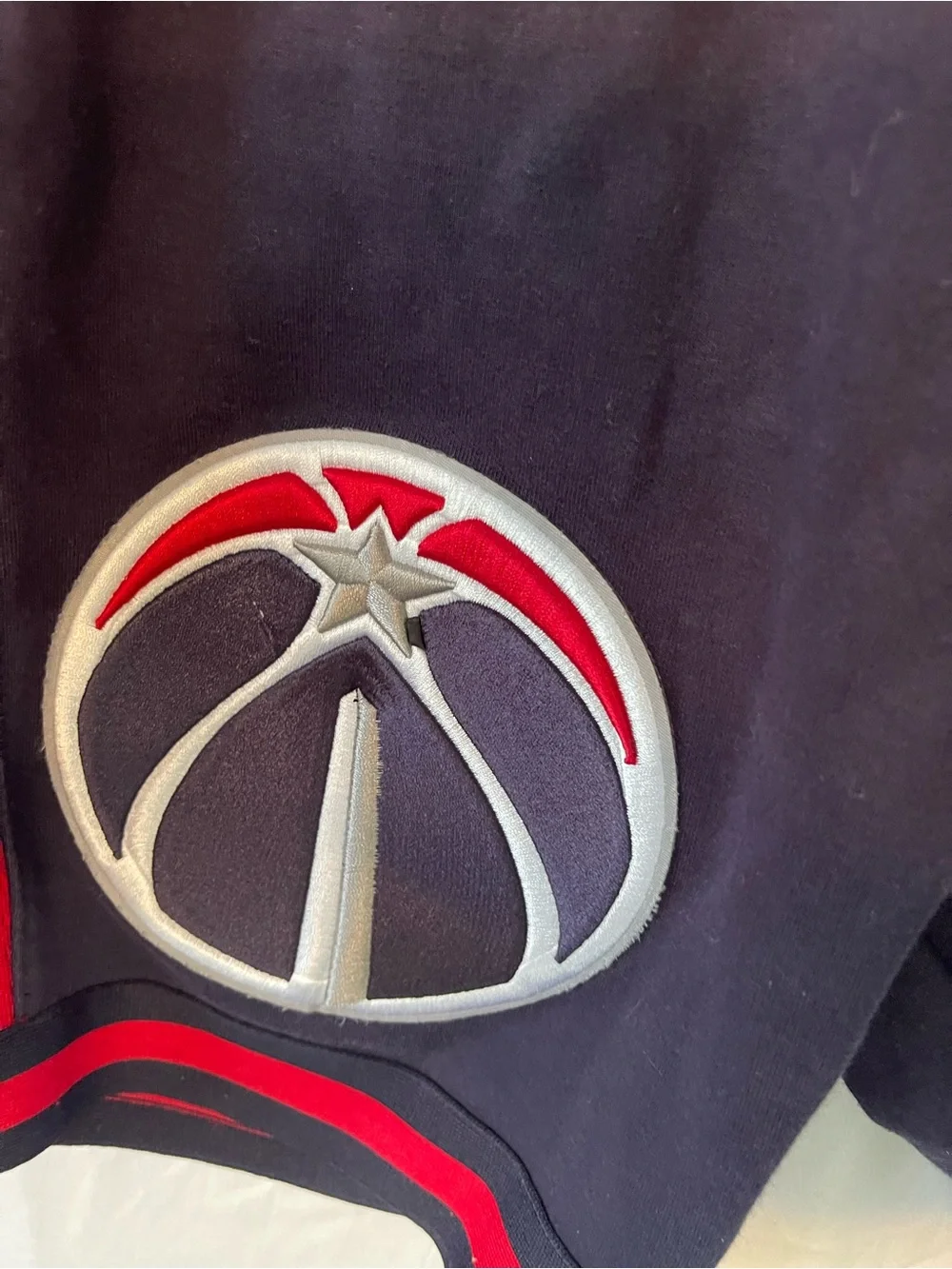NBA Washington Wizards Black & Red Athletic Shorts